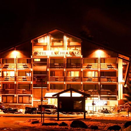 לה קונטמין מונז'ואה Chalet-Hotel La Chemenaz מראה חיצוני תמונה