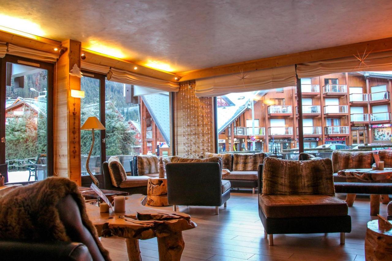 לה קונטמין מונז'ואה Chalet-Hotel La Chemenaz מראה חיצוני תמונה