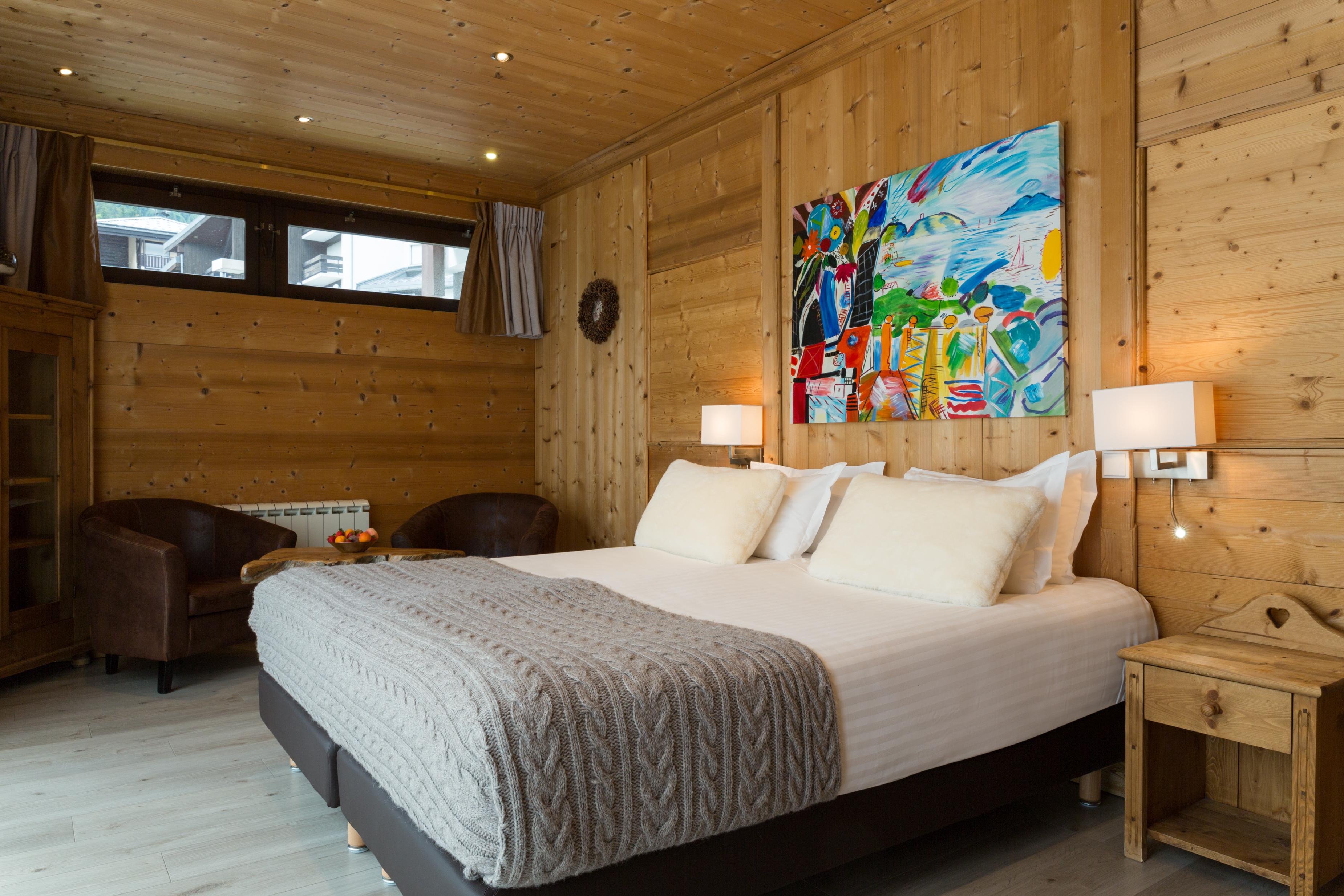 לה קונטמין מונז'ואה Chalet-Hotel La Chemenaz מראה חיצוני תמונה