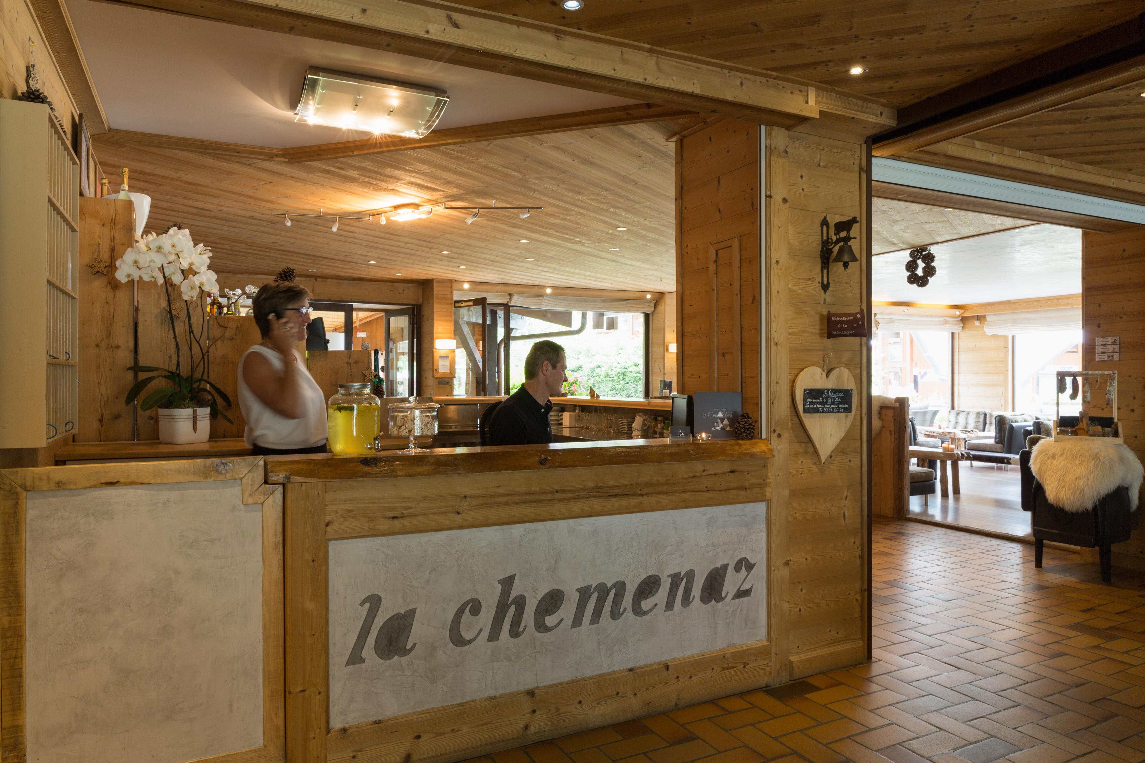 לה קונטמין מונז'ואה Chalet-Hotel La Chemenaz מראה חיצוני תמונה