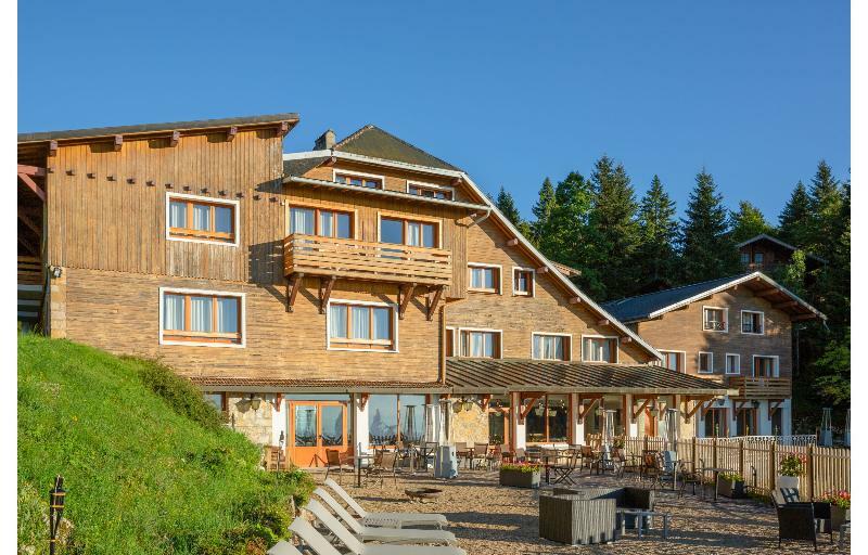 לה קונטמין מונז'ואה Chalet-Hotel La Chemenaz מראה חיצוני תמונה